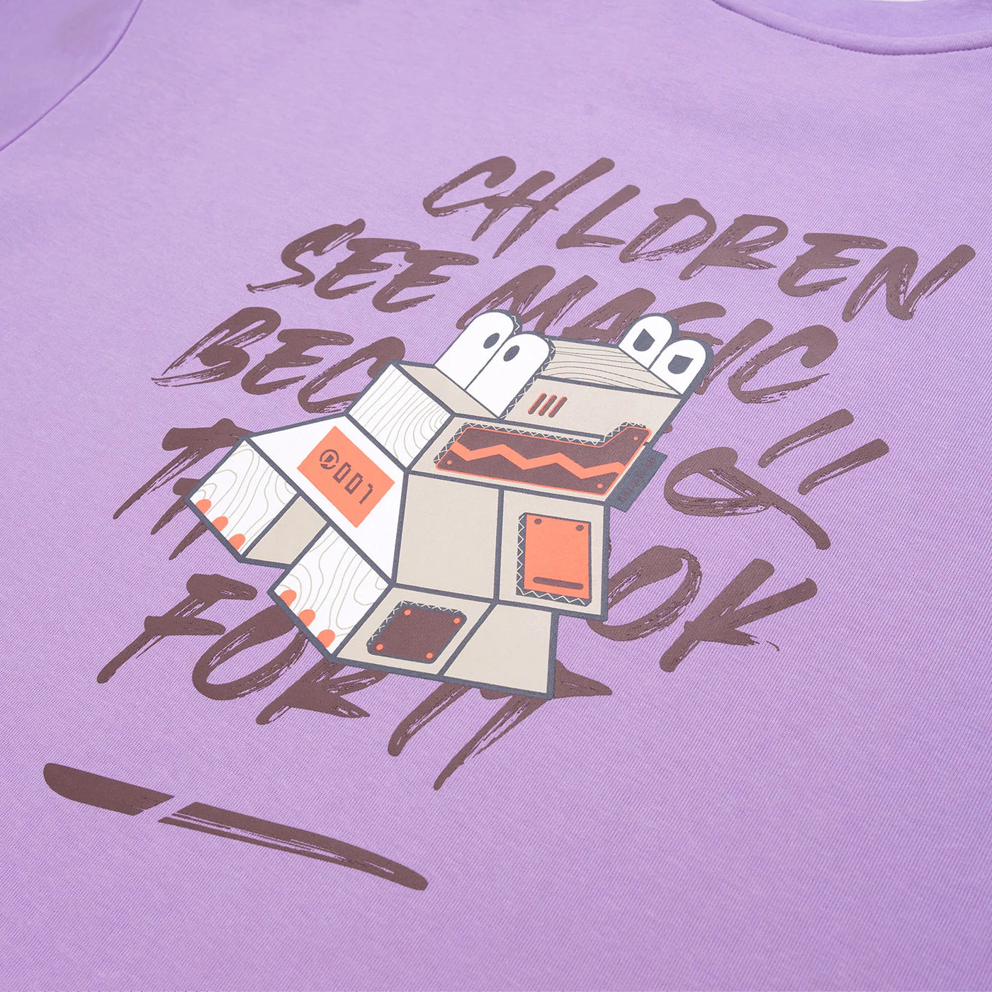 Dr Mister : Wooden Dino Broad Tee