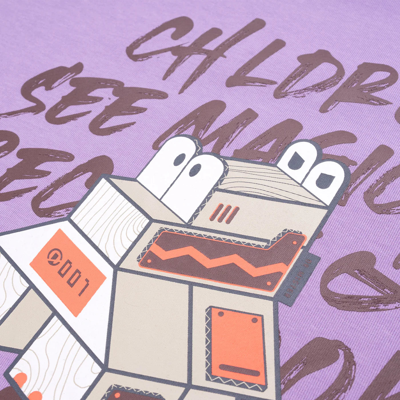 Dr Mister : Wooden Dino Broad Tee