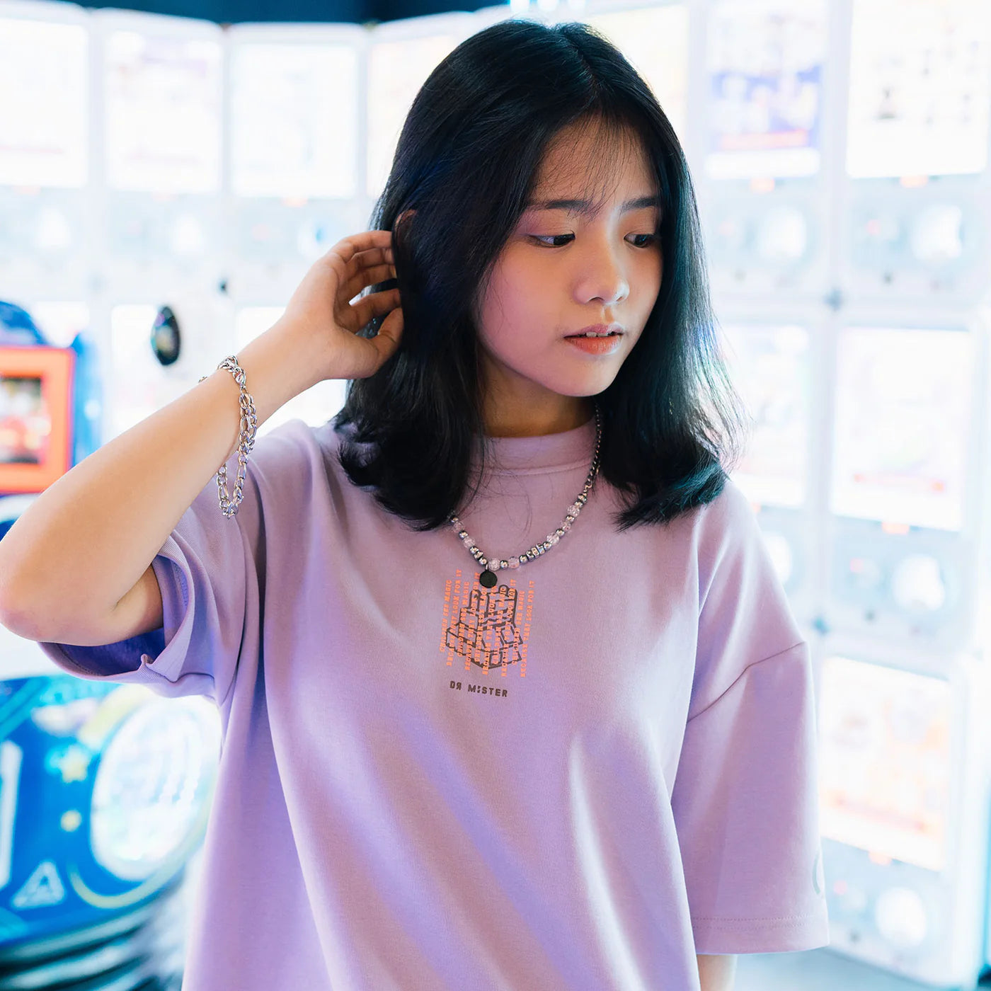 Dr Mister : Wooden Dino Broad Tee