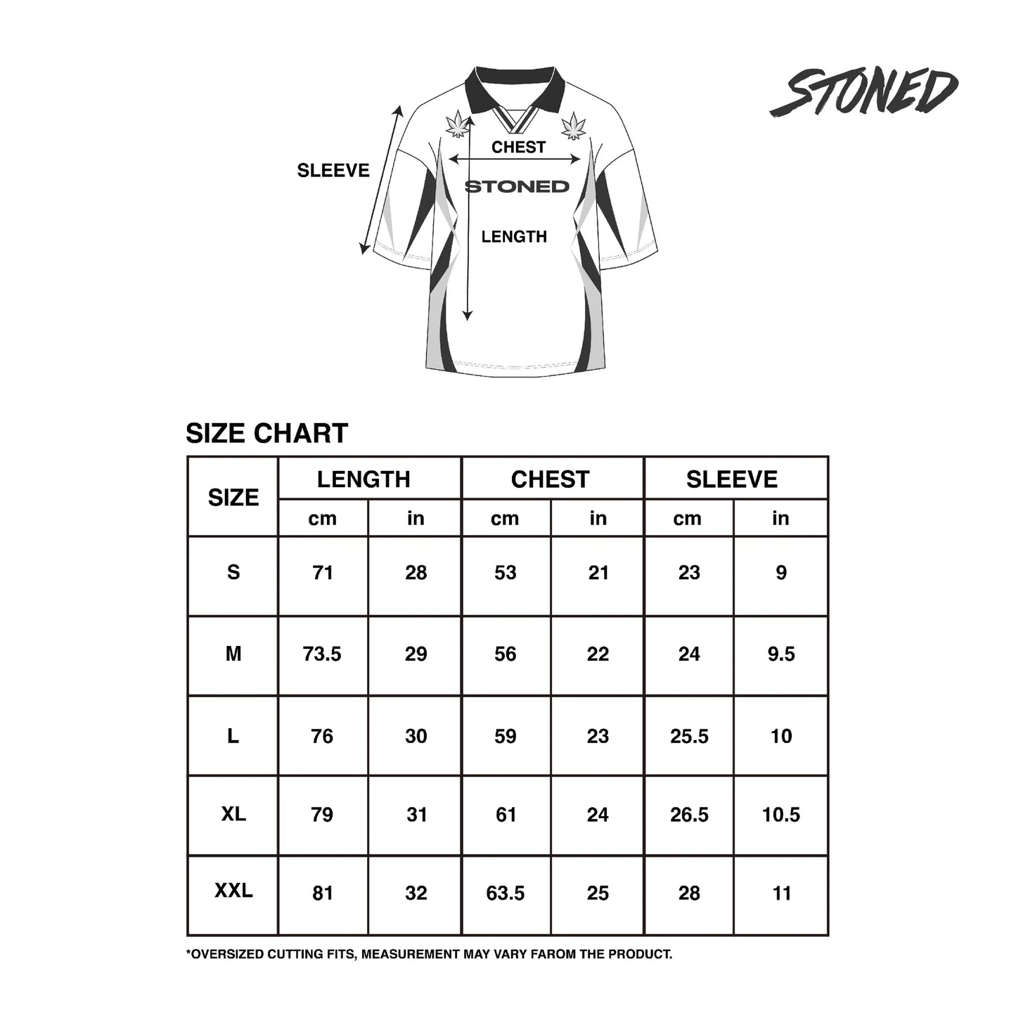 STONED X RUGBY PDRM CHAIMPIONSHIP JERSEY