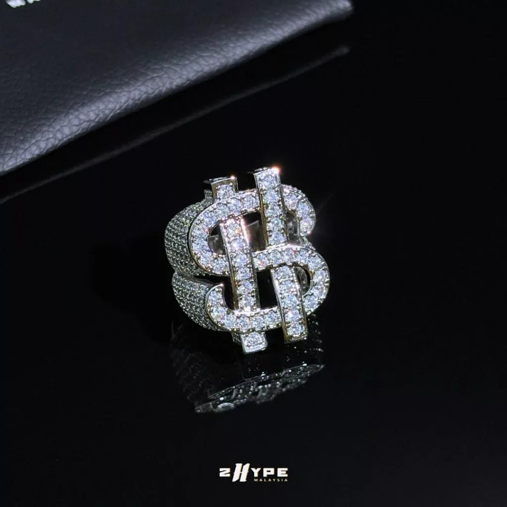 2HYPE ICED DOLLAR RING