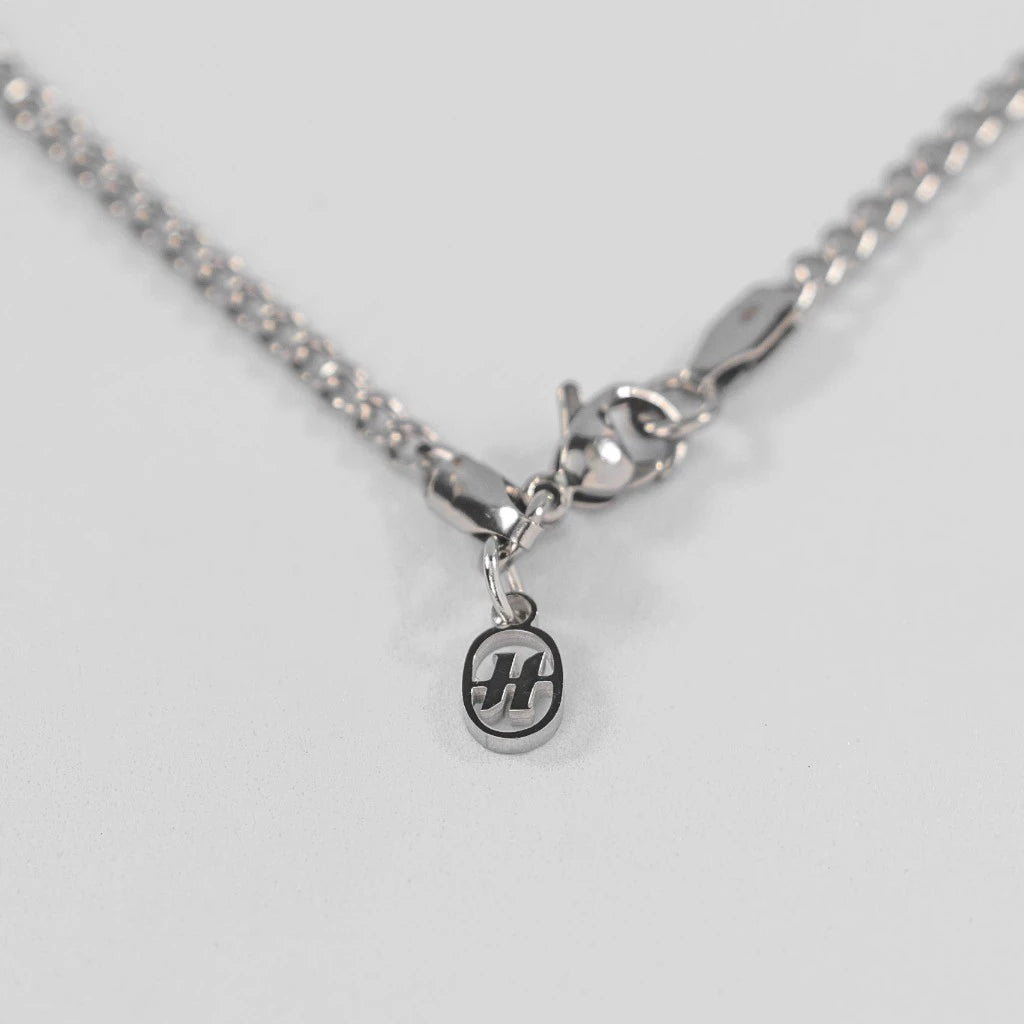2HYPE : Trident Pendant Silver Necklace